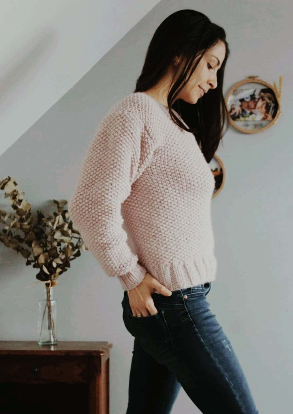 Mon premier pull&nbsp;tricoté