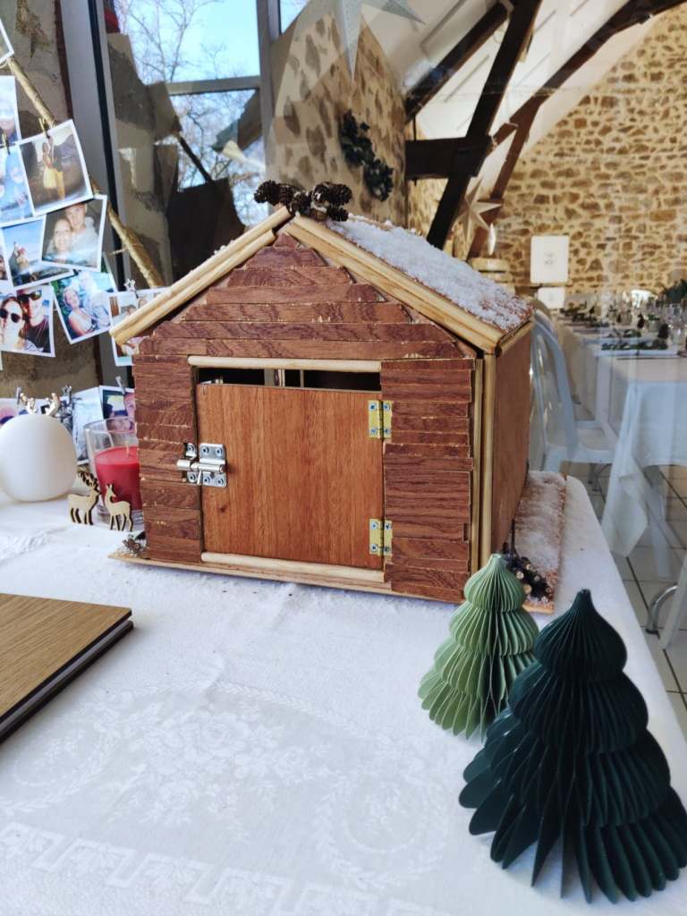 L&rsquo;urne pour mariage&nbsp;d&rsquo;hiver