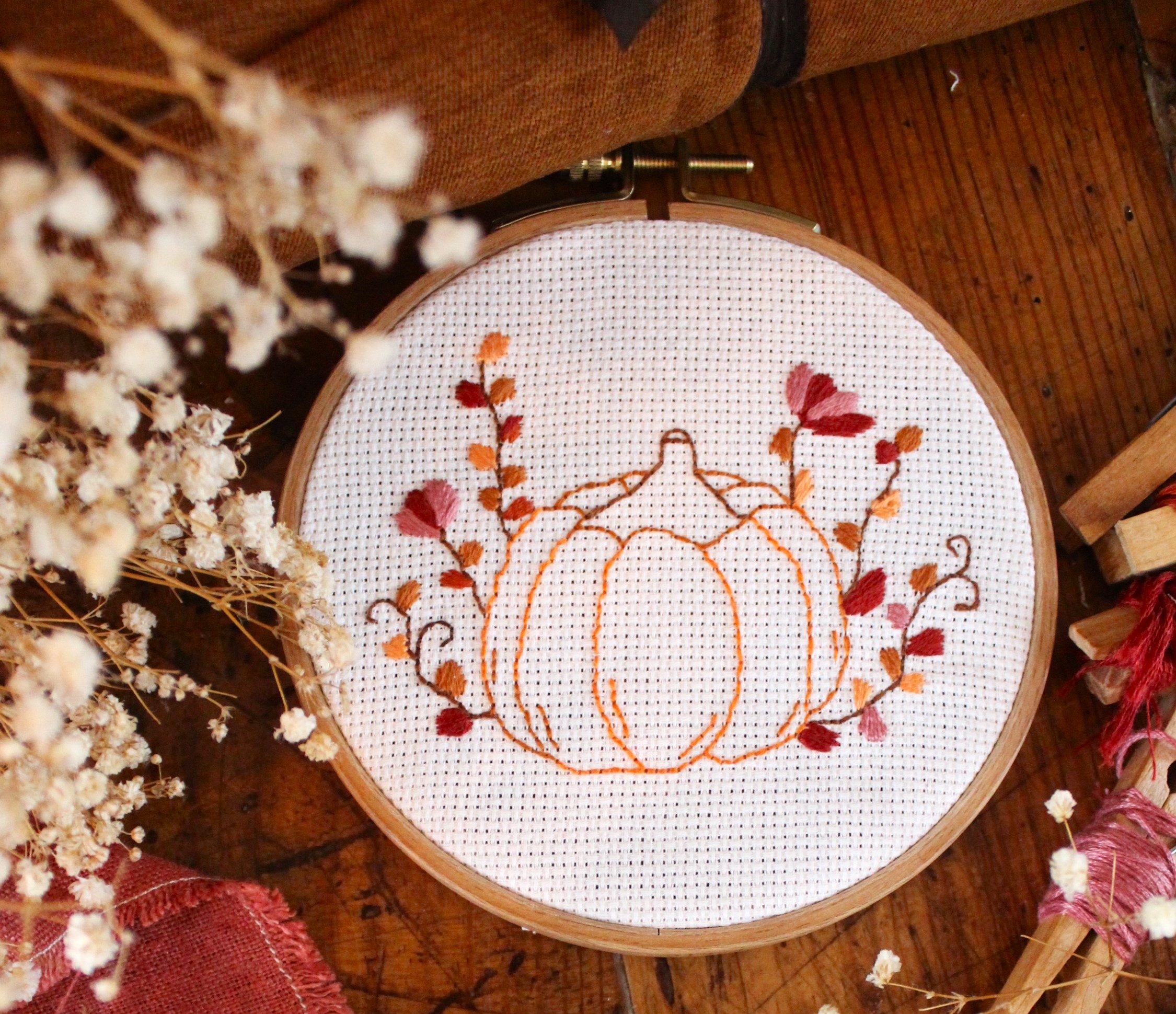 Broderie d'automne